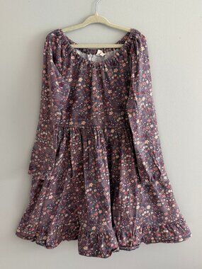 City Mouse Floral Twirl Gather Dress 6